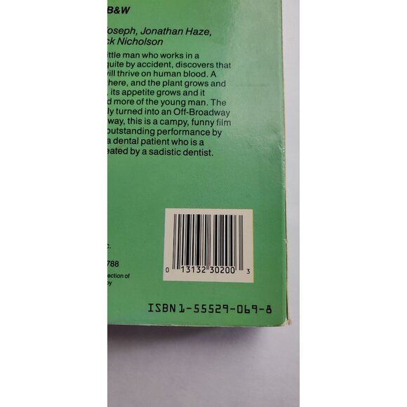 Little Shop Of Horrors VHS Tape 1961 - Jackie Joseph Jonathan Haze - Picture 4 of 5